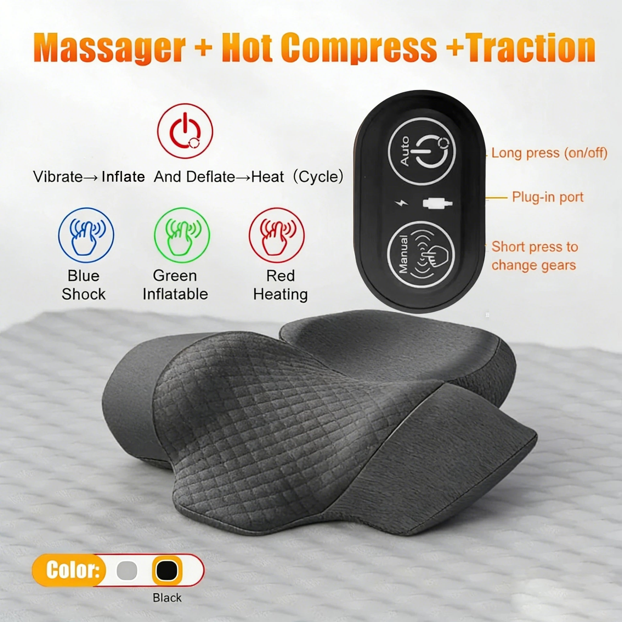 PillowMellow Electric Neck Pillow Massager